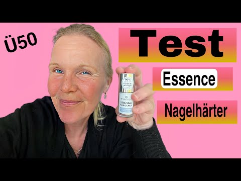 First Impression Nagelhärter von Essence | ü40 ü50 ü60 | brüchige Nägel Strong Hardener