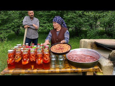 🍓 Picking Strawberries & Creating Refreshing Drinks, Cake, and Compote