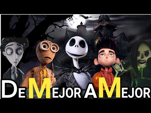 De la mejor a la mejor películas animadas de terror | (Full HD)