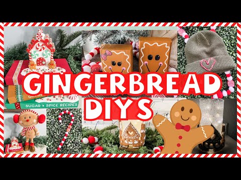 🎄Charming DIY Gingerbread Christmas Home Decor on a Budget! NEW Festive Holiday Craft Ideas for 2024