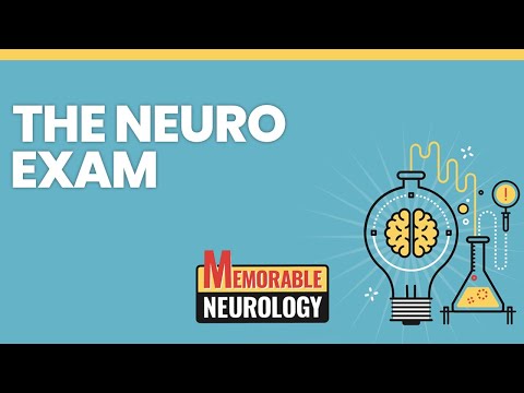 Neurological Exam Mnemonics (Memorable Neurology Lecture 13)