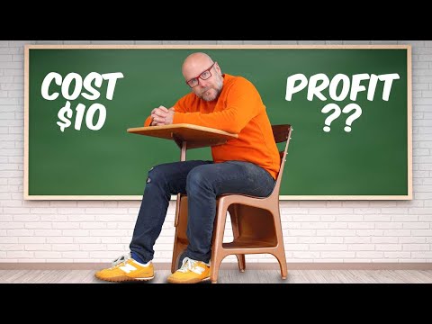 Flipping a Thrift Store School Desk for Profit