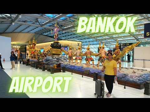 SUVARNABHUMI AIRPORT | BANKOK | TRIP TO INDIA