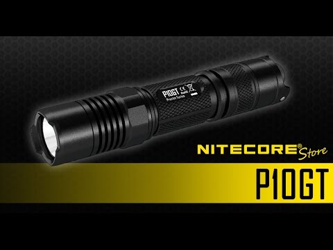 (Discontinued) Nitecore P10GT 900 lumen Long Throw Tactical Flashlight - P10 Upgrade