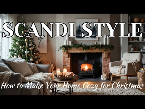 How to Make Your Home Cozy for Christmas | Scandinavian Style Tips