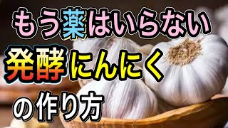 【最強の健康食品】にんにくを発酵熟成するとスーパー栄養素が作られる！驚きの効果がヤバ過ぎる