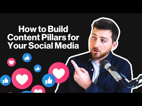 How to Create Content Pillars for Your Social Media Plan