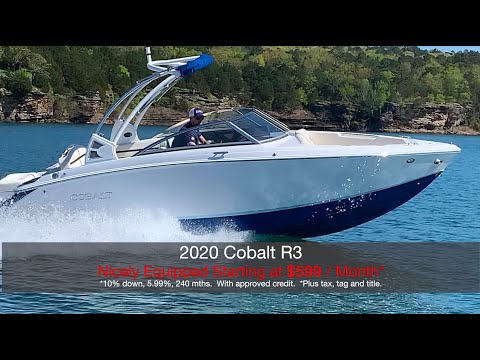 2020 COBALT R3. NICELY EQUIPPED. STARTING AT $599/ MONTH