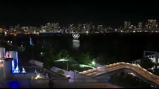 Odaiba # Night View of Tokyo 2020 Olympic City # Rainbow Bridge Japan #TokyoNightView #TokyoOlympics