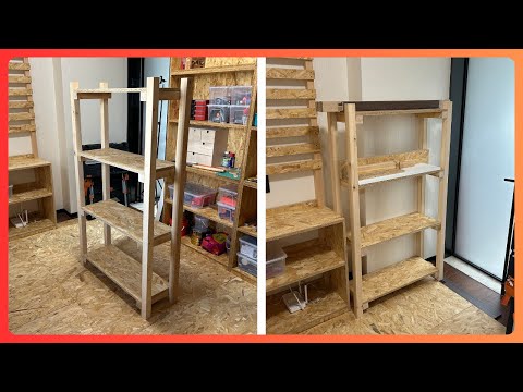 DIY简单储物架｜DIY Simple Storage Rack｜20240928