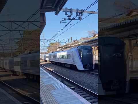 【中央線】E353系西国分寺駅通過シーン