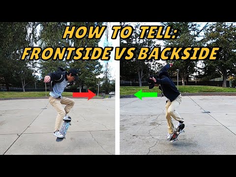 Are You Confused by Frontside vs Backside? How to tell which is which (Skate Basics)