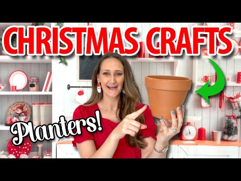 Use PLANTERS for these 10 GENIUS ideas!  *ALL NEW*Christmas $1 Dollar Tree DIYs for 2024