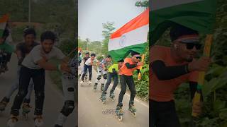 Independence day special video 🇮🇳15 August special video 🇮🇳🩵 #15august #brotherskating