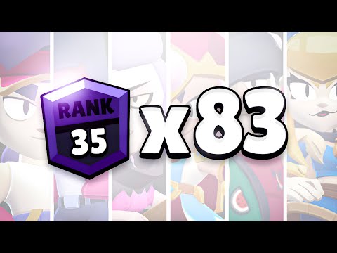 I Pushed Every Brawler To Rank 35 🫡