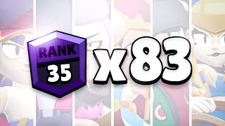 I Pushed Every Brawler To Rank 35 🫡