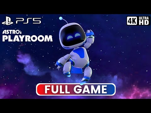 ASTRO'S PLAYROOM | 100% Full Game (PS5 Gameplay 4K 60FPS)