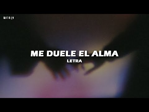 Lucauy - Me Duele el Alma 💔|| LETRA