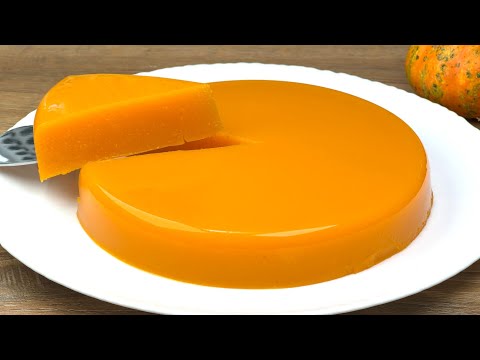 This is the only way I cook pumpkin! Dessert in 5 minutes, without baking, flour or gelatin!