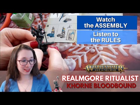 Realmgore Ritualist Assembly and Warscroll!