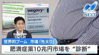 世界的ブーム 市場「先太り」 肥満症薬10兆円市場を“診断”【NIKKEI NEWS NEXT】