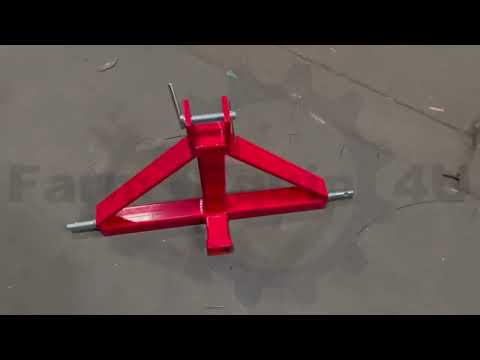 three point tractor trailer hitch ; hitch kit for tow behind implements to tractors