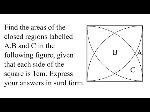 Trigonometry arc length and area of a sector 三角学弧长与扇形面积Exercise 1B(老雷数学）