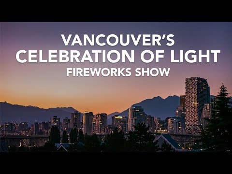 #Shorts Honda Celebration of Light Firework Show - Travel Vancouver July 2022