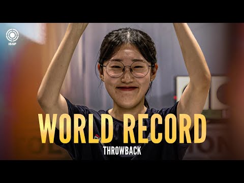 Yang Jiin 🇰🇷 SMASHES 25m Pistol World Record | ISSF On This Day Throwback