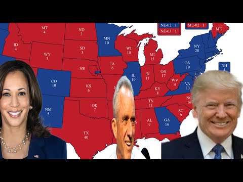 Unbiassed - 2024 US ELECTION PREDICTION DONALD JOHN TRUMP VS KAMALA HARRIS