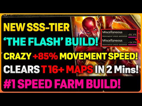 FASTEST 2 MINS T16-18+ SPEED FARMING & Boss Slayer Pathfinder Build! | THE 'FLASH'