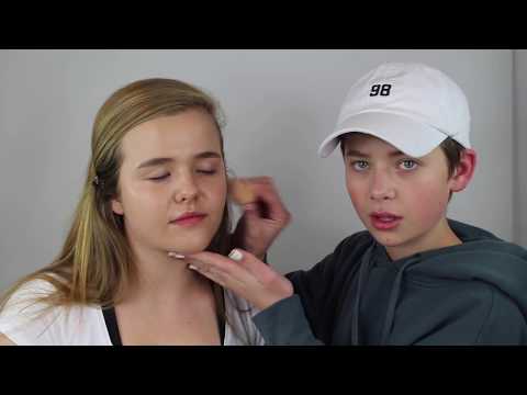 I DO MY SISTERS MAKEUP! Makeup Transformation