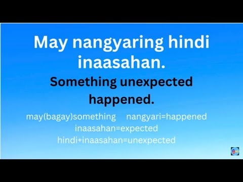 50+ TAGALOG ENGLISH SENTENCES FOR DAILY CONVERSATION/Tagalog English Speaking Practice