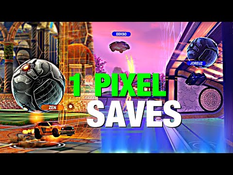 ROCKET LEAGUE 1 PIXEL SAVES & PRO FREESTYLES (BEST OF G8 - $2,000,000 TOURNAMENT)