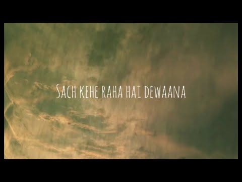 Sach kehe raha hai dewaana || RHTDM || KK || Acoustic guitar cover