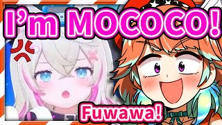 Kiara Accidentally Mistook Mococo as Fuwawa 【HololiveEN】