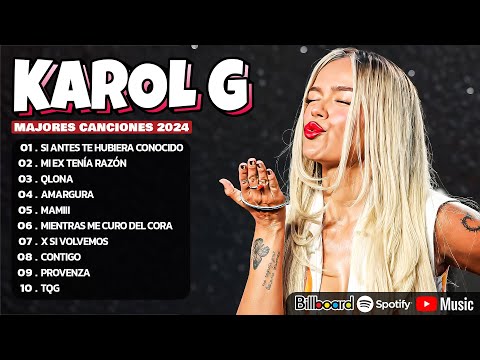 Karol G Mix Éxitos 2024 - Lo Más Popular de Karol G 2024