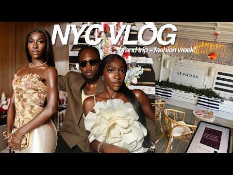 WEEK IN MY LIFE VLOG: SEPHORA BRAND TRIP+ FASHION WEEK, EVENTS, OUTFITS + MORE