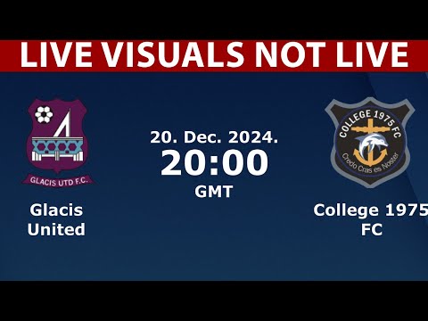 ⚽ Glacis United vs College 1975 FC LIVE | Gibraltar Premier Division