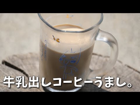 Amazonで買ったミルと豆で憧れの牛乳出しコーヒーを作って飲んだら美味しかった。