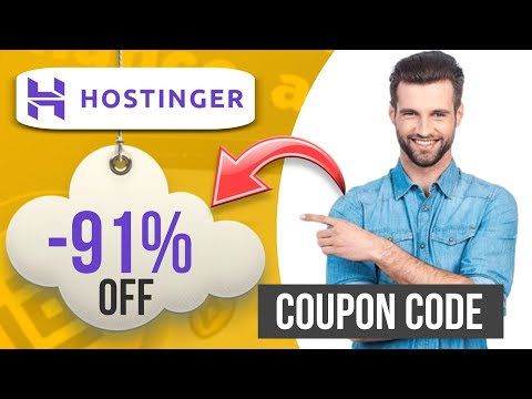 HOSTINGER 91% Off🥳 Hostinger Coupon code| Hostinger