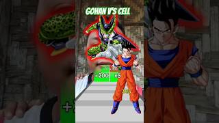 Help son Gohan V'S cell IQ#dragonball #anime