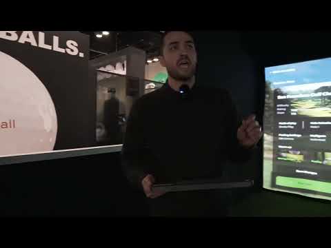 TruGolf Apogee Golf Simulator and Apex Software at the 2024 PGA Merchandise Show