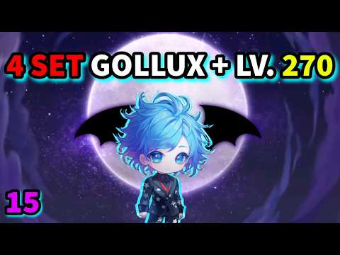 HITTING 270, FINISHING 4 SET GOLLUX, MAG SOULS AND MORE! - Maplestory Night Walker Progression Ep 15