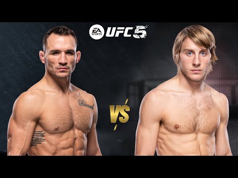 UFC 5 PADDY PIMBLETT VS. MICHAEL CHANDLER FOR THE UFC WORLD LIGHTWEIGHT CHAMPIONSHIP BELT!