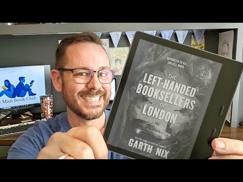 The Left-Handed Booksellers of London by Garth Nix: A Book Review by One Man Book Club