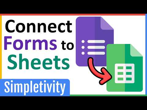 How to Connect Google Forms to Google Sheets (Link Responses)