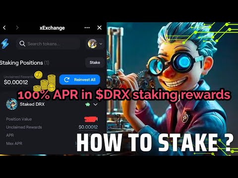 How To Stake Your $DRX Token In Xpotal | DoctorX Big Update Staking Live | ZubiTech