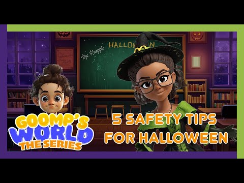 5 Safety Tips for Halloween #goompsworld #mskropple #safety #halloween