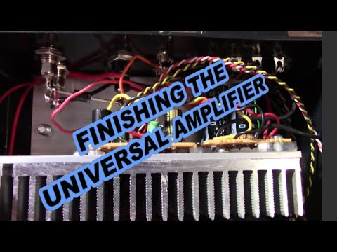 Universal stereo amplifier TDA2050 Part 2 - finished